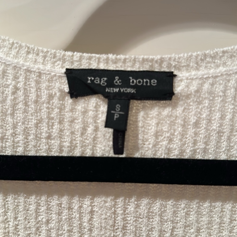 Rag & Bone Ivory Sunny Midi dress Sz S/P - Picture 7 of 9